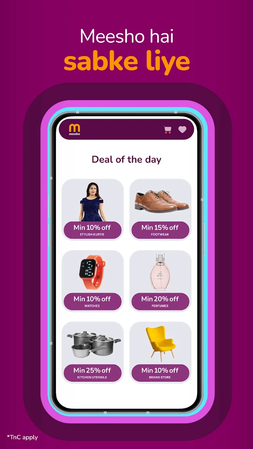 Meesho mobile app screenshot